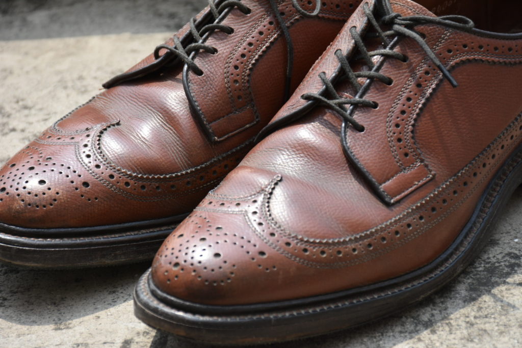 革靴】初めてのヴィンテージ革靴。1980年代のAllen Edmonds 。 | THE 